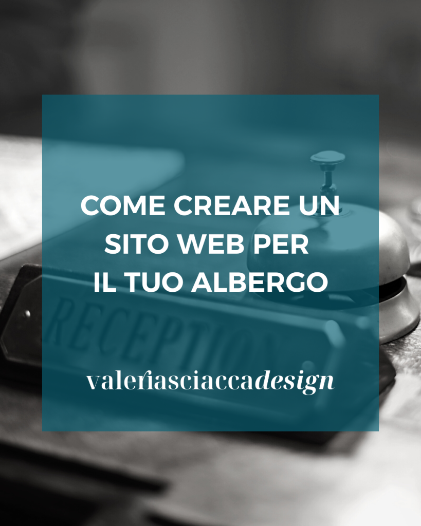 creare sito web per albergo