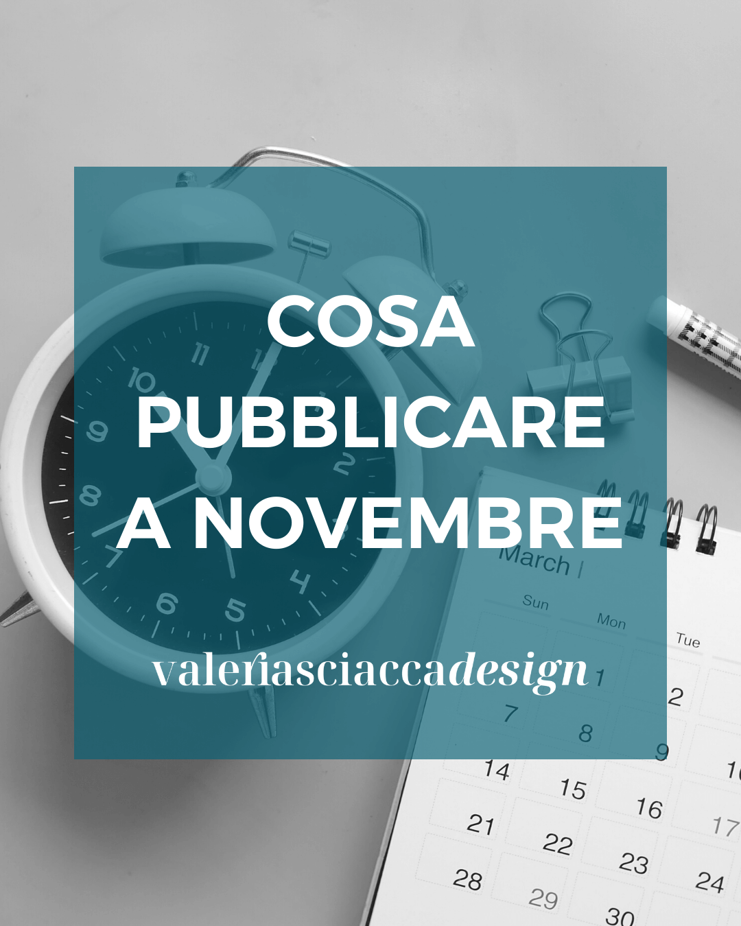 cosa pubblicare a novembre su instagram