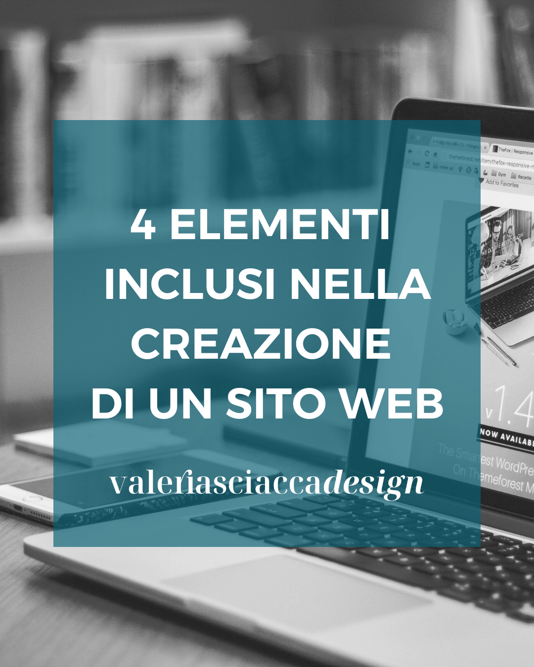 elementi creazione sito web