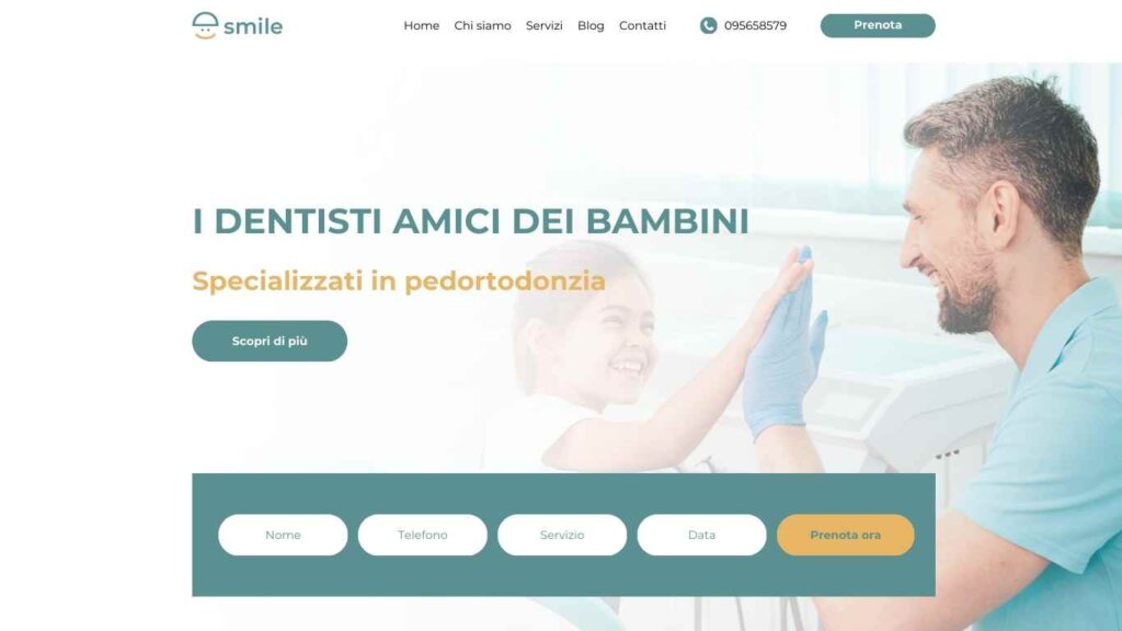 sito web per studio dentistico, gestione pagine social per studio dentistico, gestione instagram per studio dentistico, identità visiva per studio dentistico