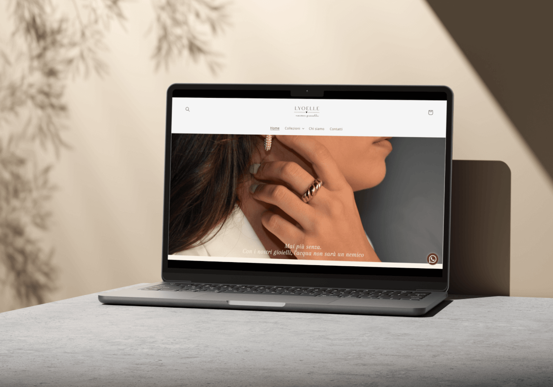 Creazione Ecommerce Gioielli creazione siti web web design progettazione siti web